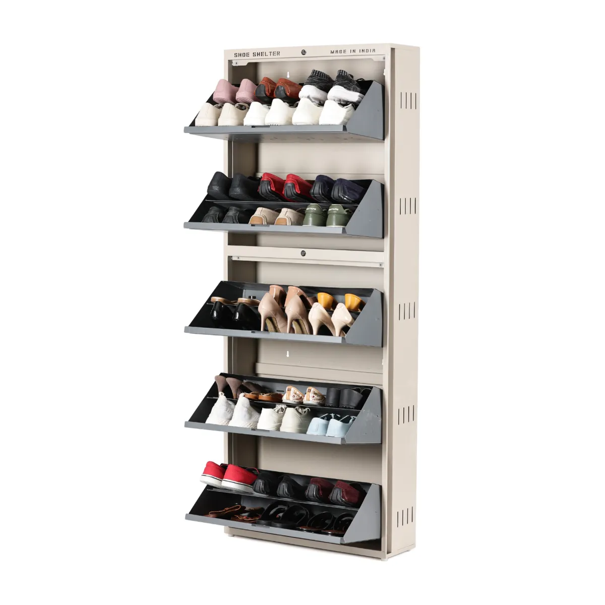 Foot Protction Racks Shoe Rack in Bangalore | Metal Shoe Rack, Free Delivery & Installation
